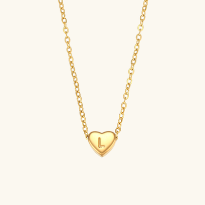 Hart™ | Collier avec Pendentif Cœur et Initiale