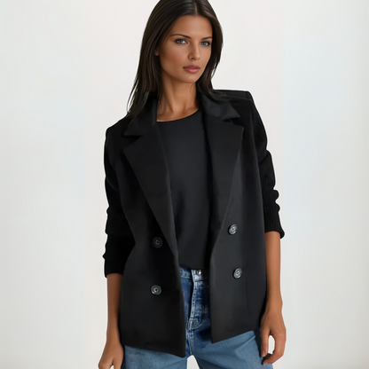 GILDA™ | BLAZER EN MAILLE DE QUALITÉ PREMIUM