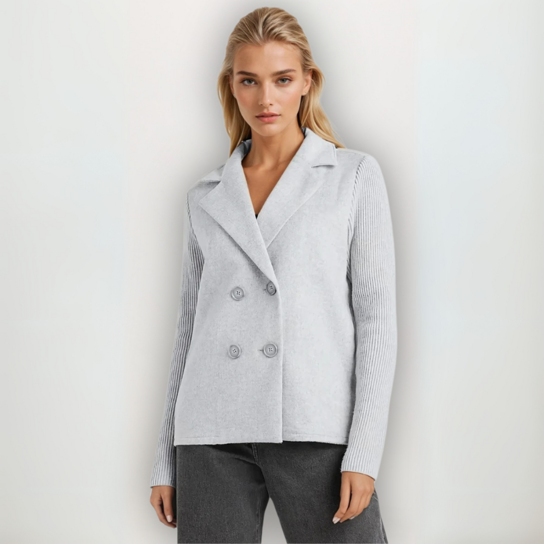 GILDA™ | BLAZER EN MAILLE DE QUALITÉ PREMIUM