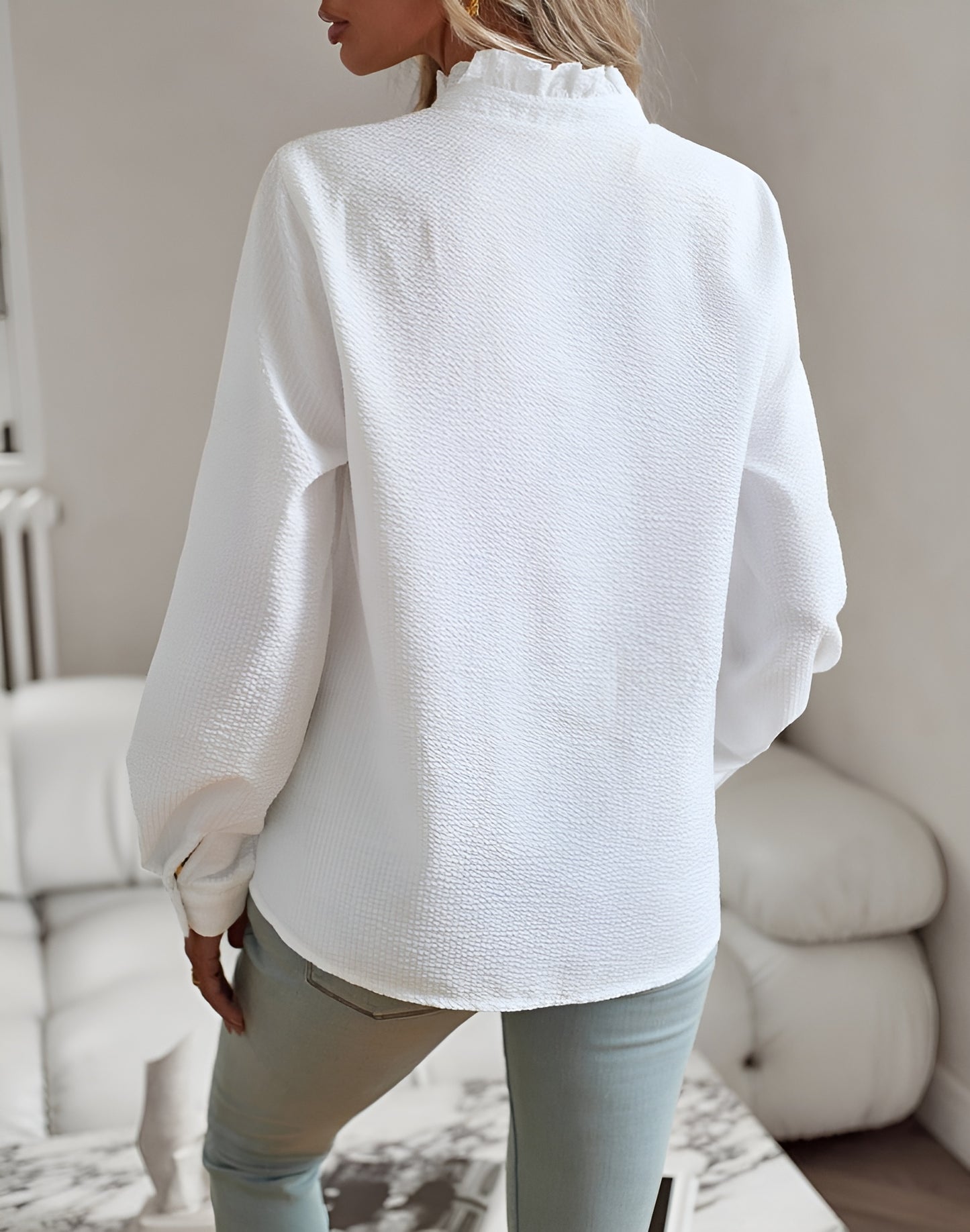 Camille™ | Blouse élégante de printemps avec coupe fluide