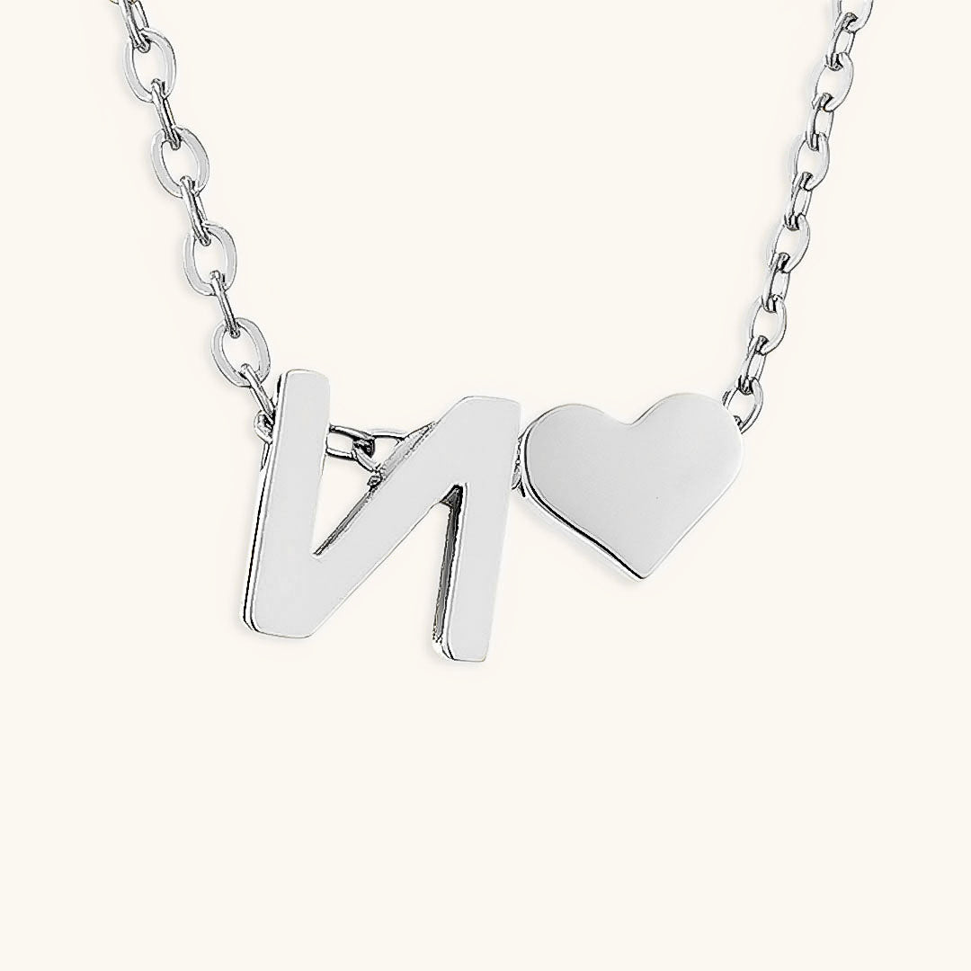 Ria™ | Collana con cuore e iniziali