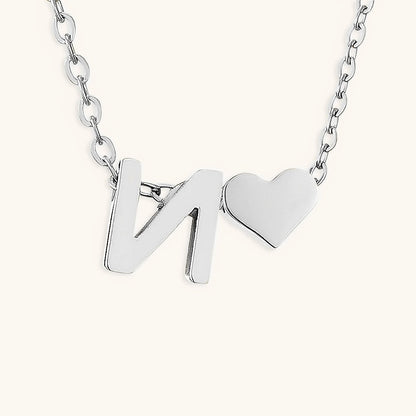 Ria™ | Collana con cuore e iniziali