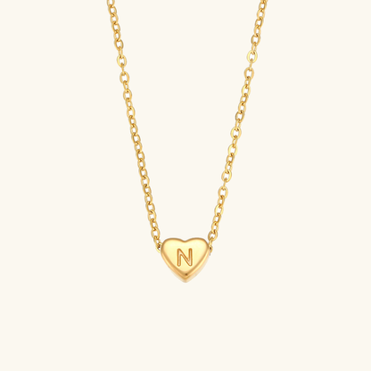 Hart™ | Collier avec Pendentif Cœur et Initiale
