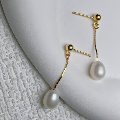 Élise™ | Boucles d’oreilles en perle