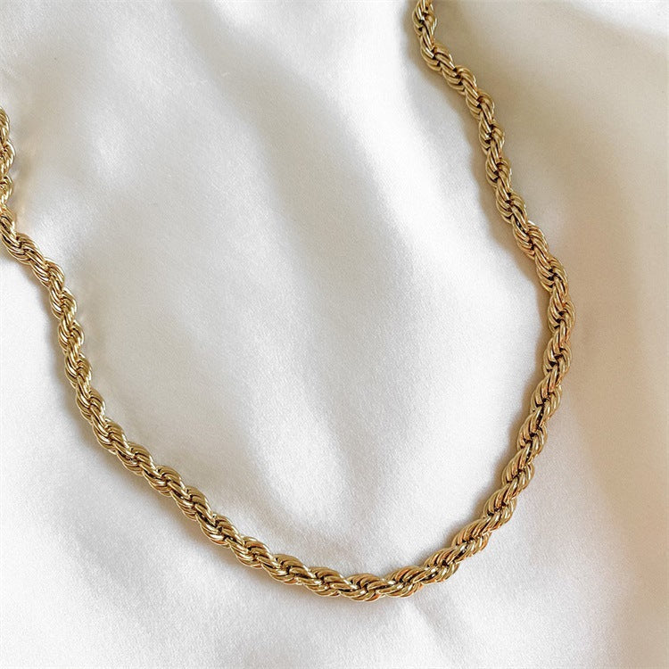 Riza™ | Collier Corde Torsadée