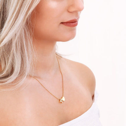 Ria™ | Collana con cuore e iniziali