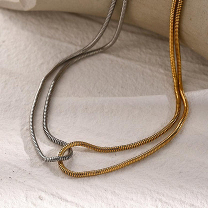 Talia™ | Collier Bicolore