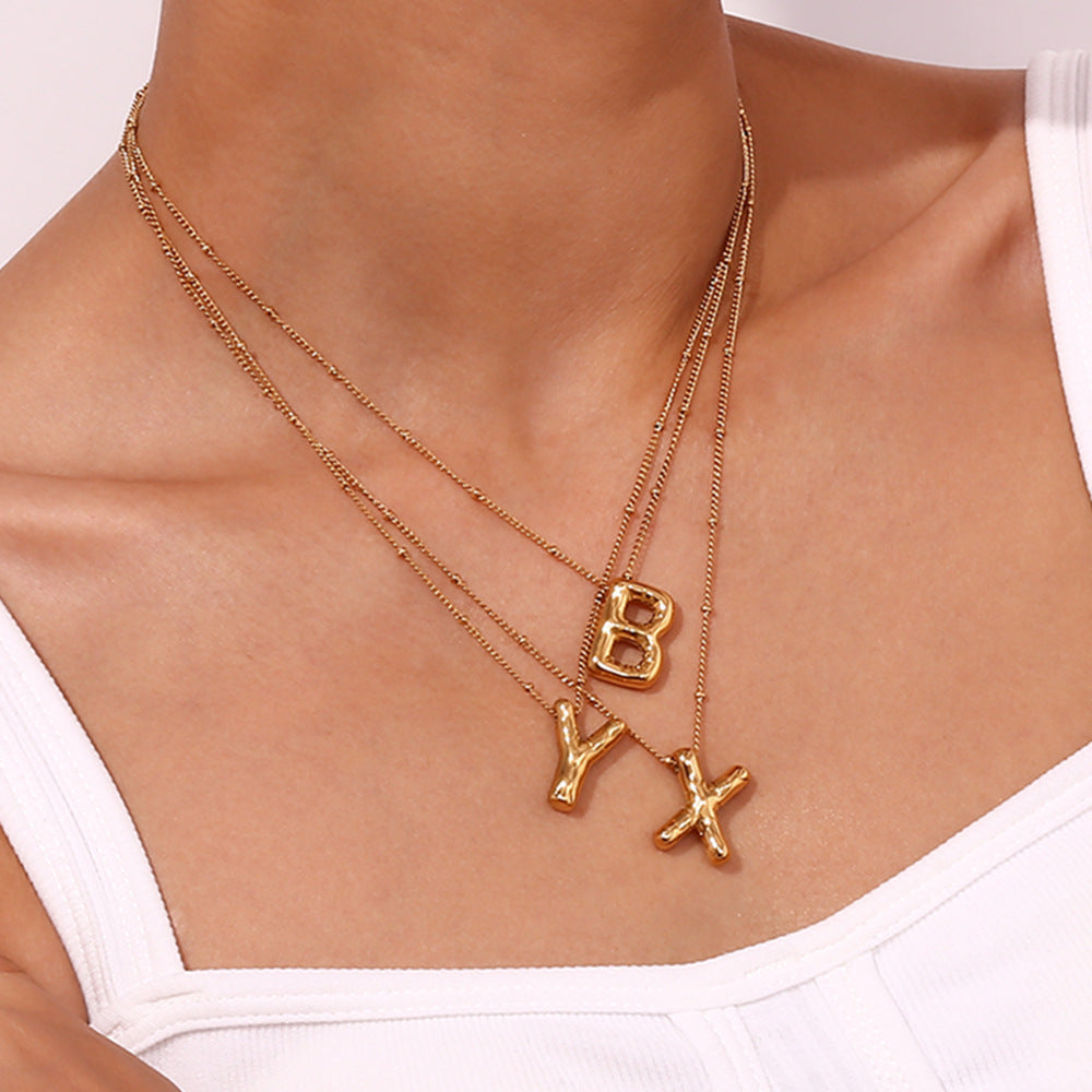 Clarisa™ | Collier Doré avec Initiale