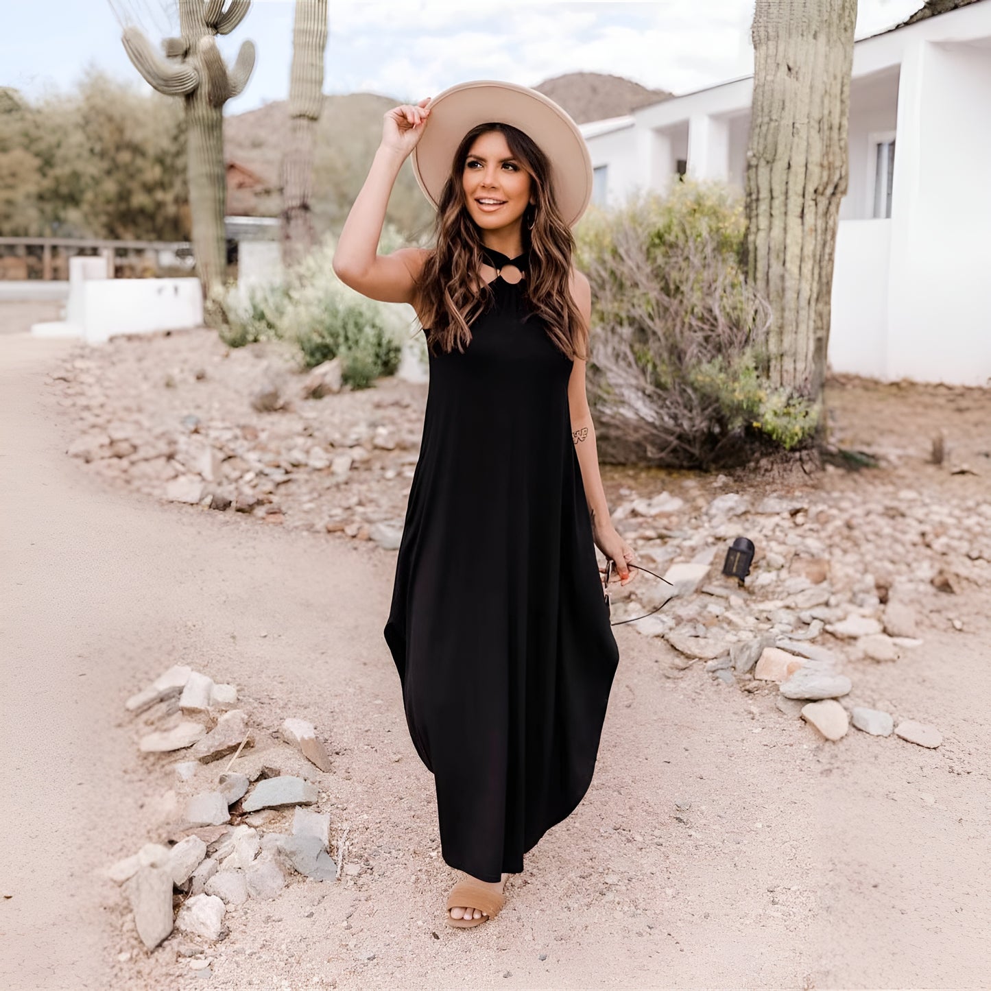 Robe à Col Halter Laura™