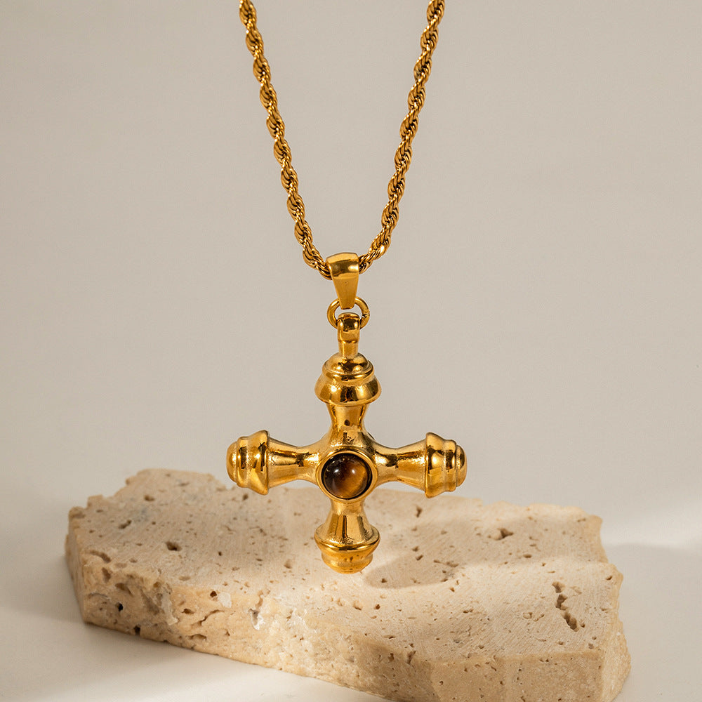 Della™ | Collier avec Pendentif Croix