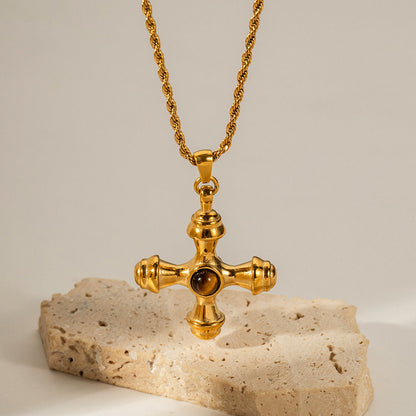 Della™ | Collier avec Pendentif Croix