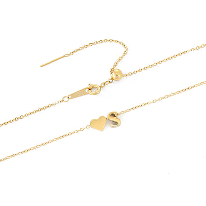 Ria™ | Collana con cuore e iniziali