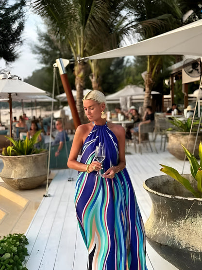 Robe Longue Halter Carrie™