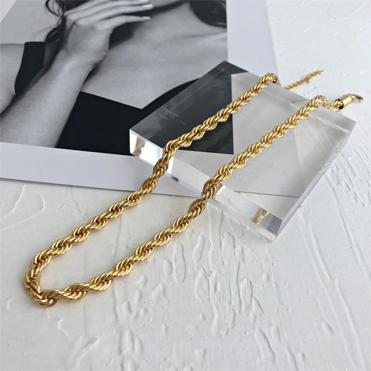 Riza™ | Collier Corde Torsadée