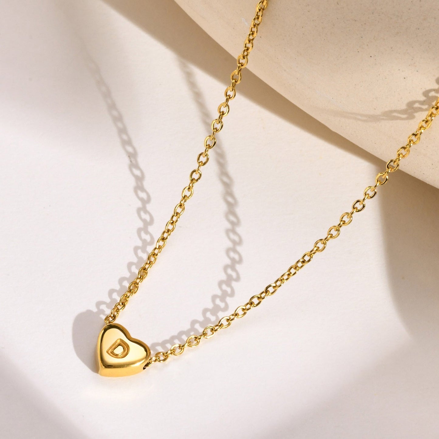 Hart™ | Collier avec Pendentif Cœur et Initiale