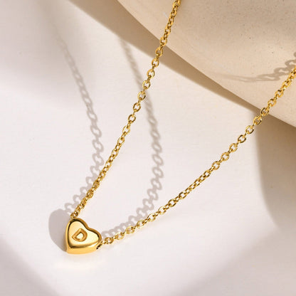 Hart™ | Collier avec Pendentif Cœur et Initiale