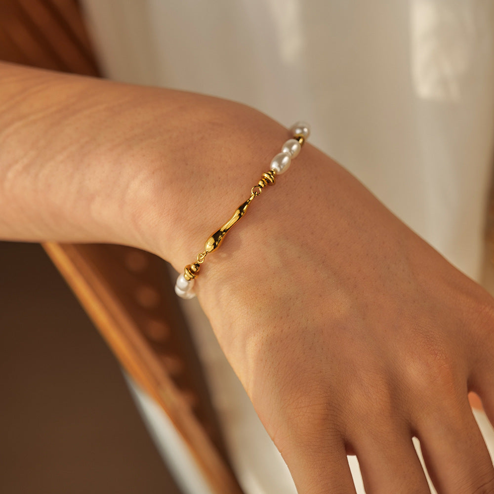 Celina™ | Bracelet perlé raffiné