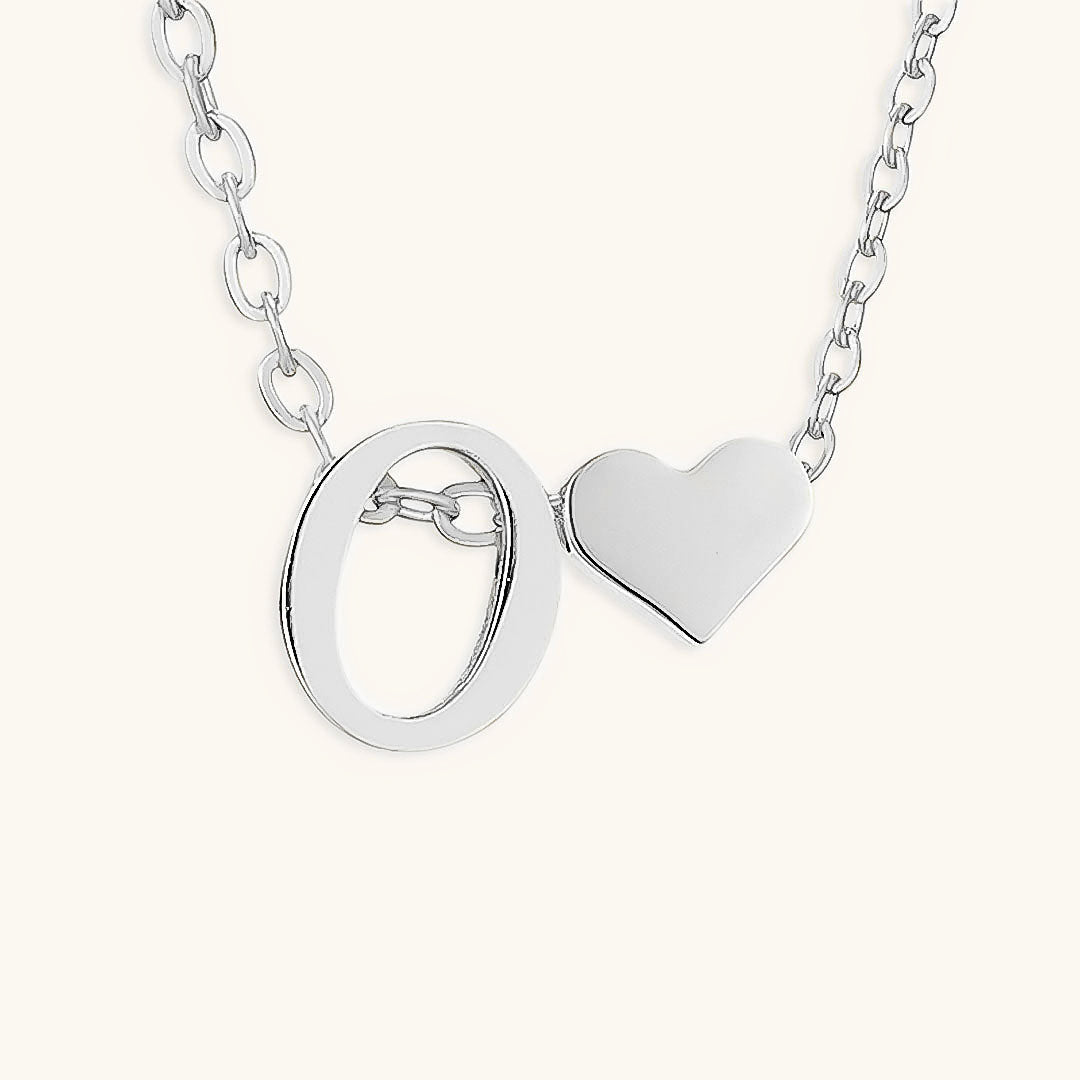 Ria™ | Collana con cuore e iniziali