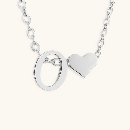 Ria™ | Collana con cuore e iniziali