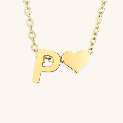Ria™ | Collana con cuore e iniziali