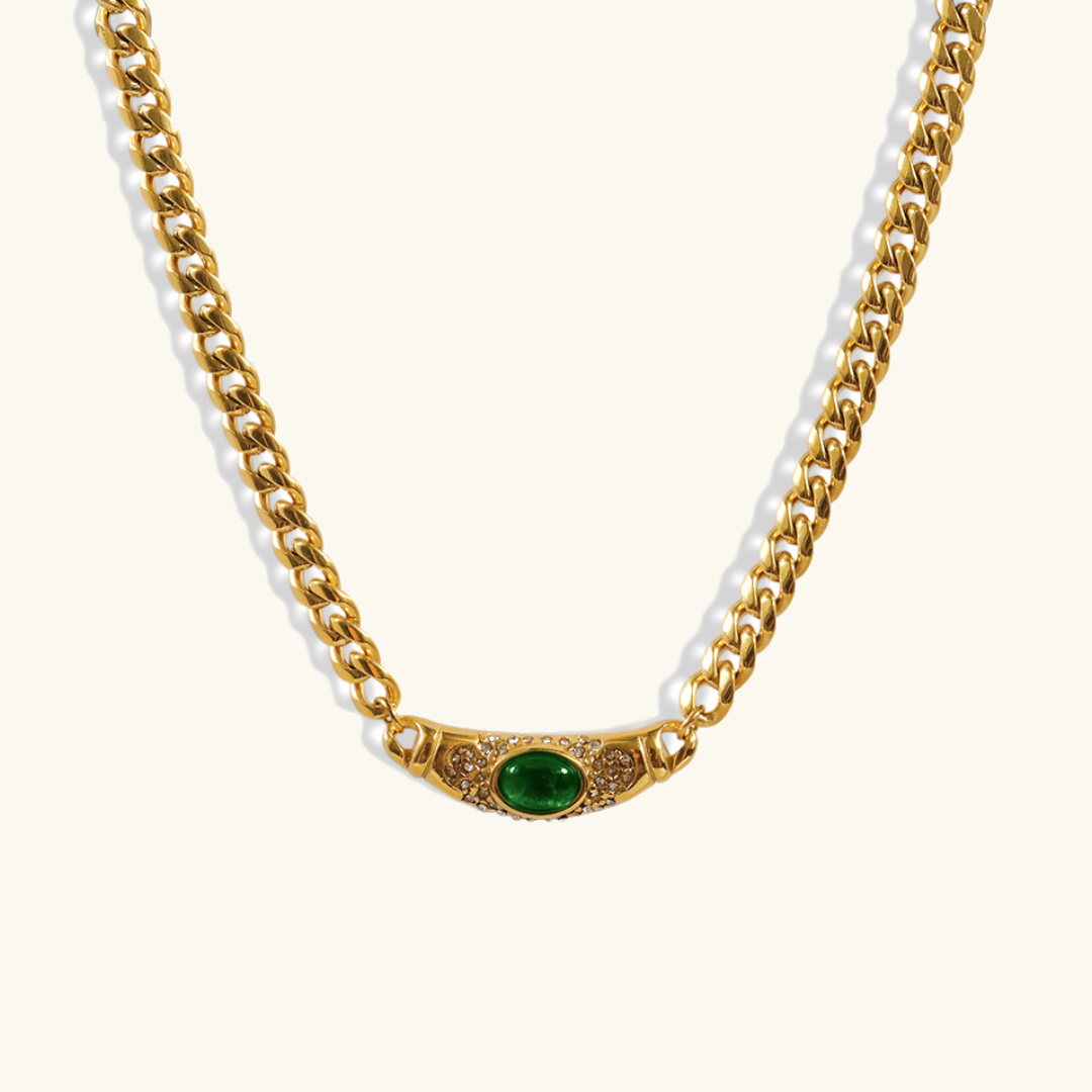 Ornella™ | Collier avec Pierre Vintage