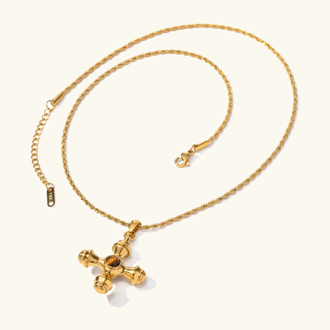 Della™ | Collier avec Pendentif Croix