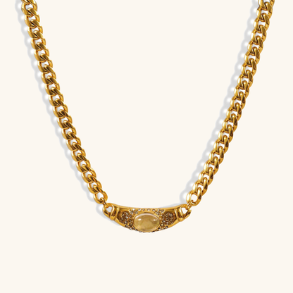 Ornella™ | Collier avec Pierre Vintage