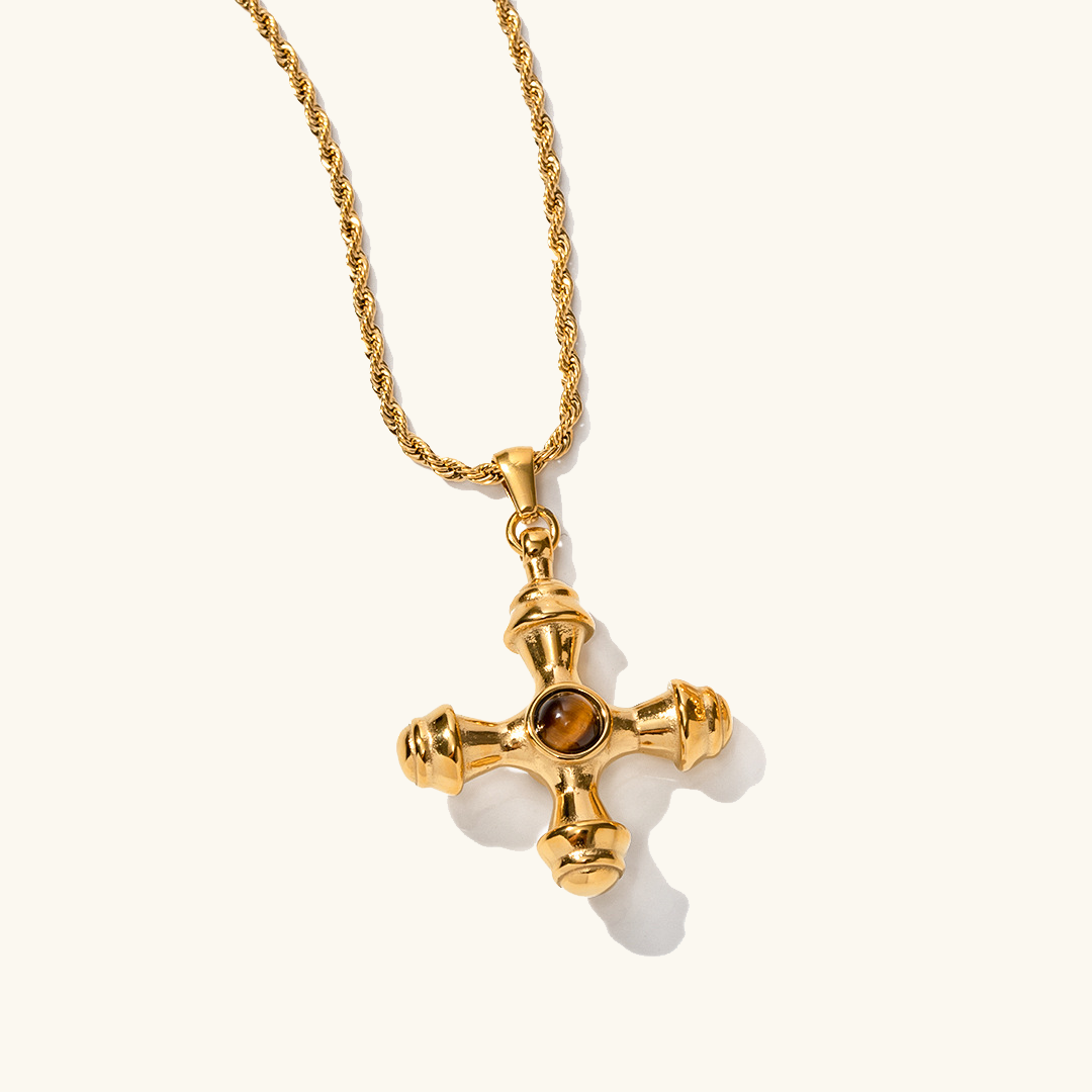 Della™ | Collier avec Pendentif Croix