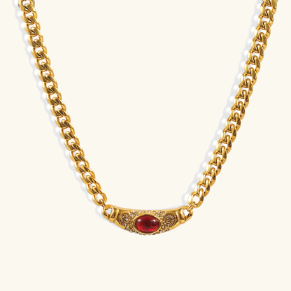 Ornella™ | Collier avec Pierre Vintage