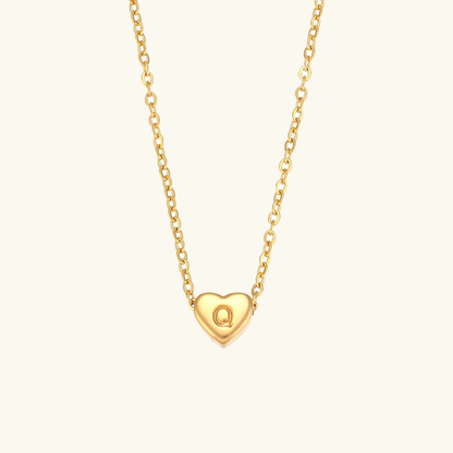Hart™ | Collier avec Pendentif Cœur et Initiale