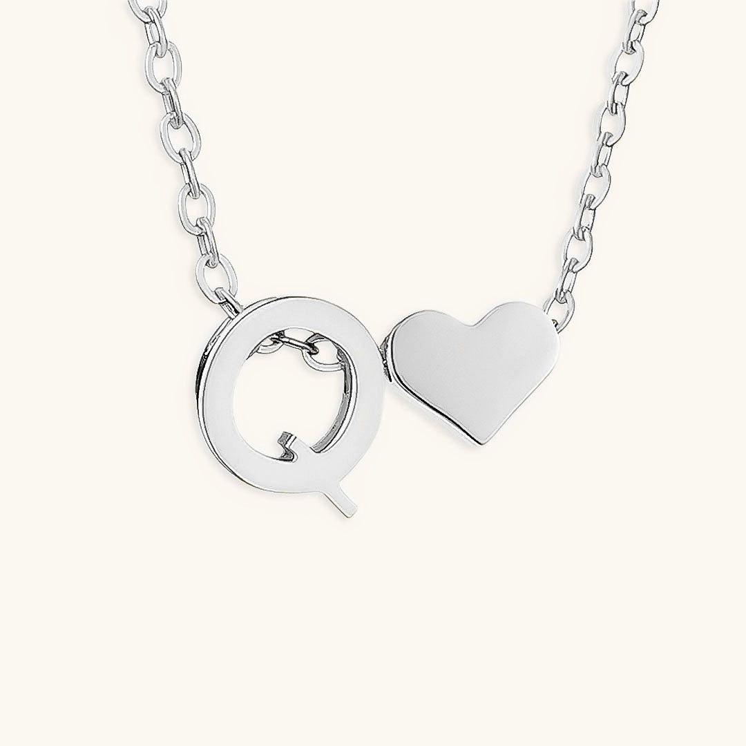 Ria™ | Collana con cuore e iniziali