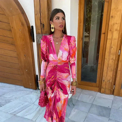 Emilia - Robe Maxi Élégante