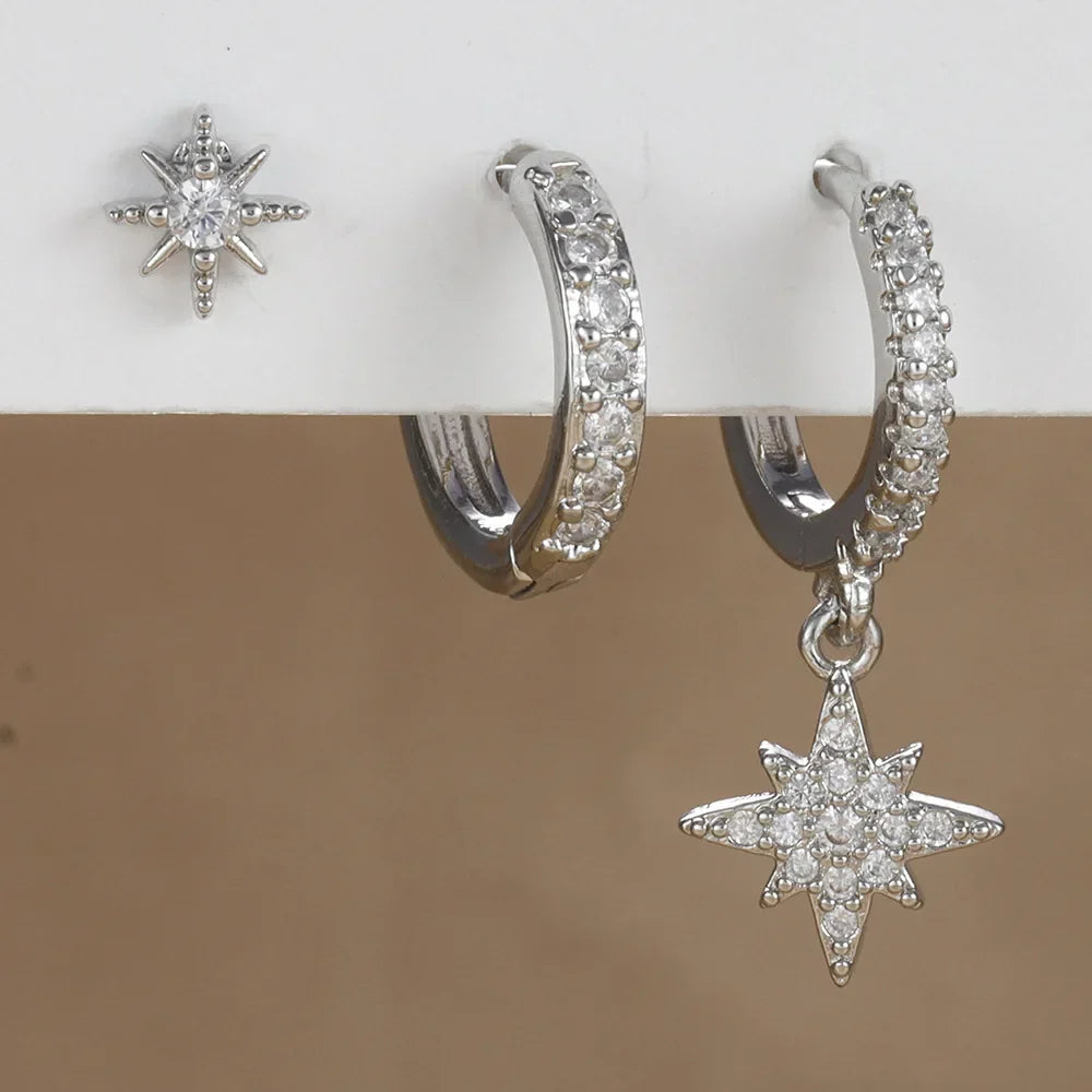 STELLA™ | Set de Boucles d’Oreilles Étoile