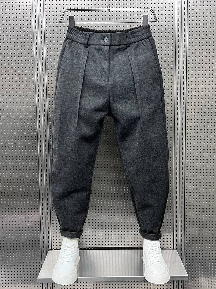 Knox - Pantalon à effet chiné