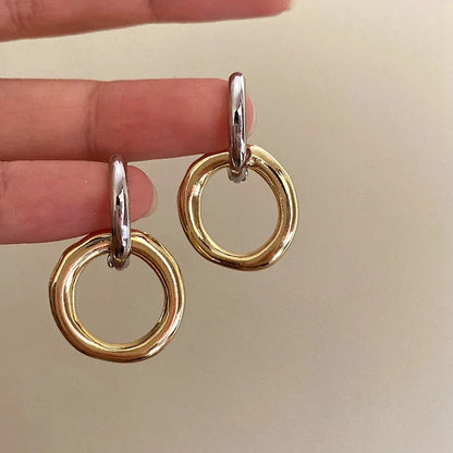 AVA™ | Boucles d’Oreilles Clous Bicolores