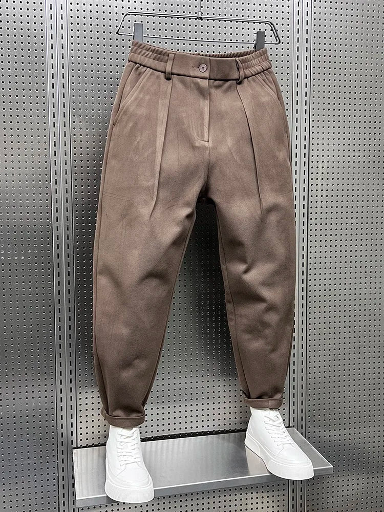 Knox - Pantalon à effet chiné