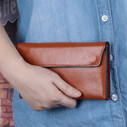 CHARLOTTE™ | GRAND PORTEFEUILLE FEMME EN SIMILI CUIR LUXE