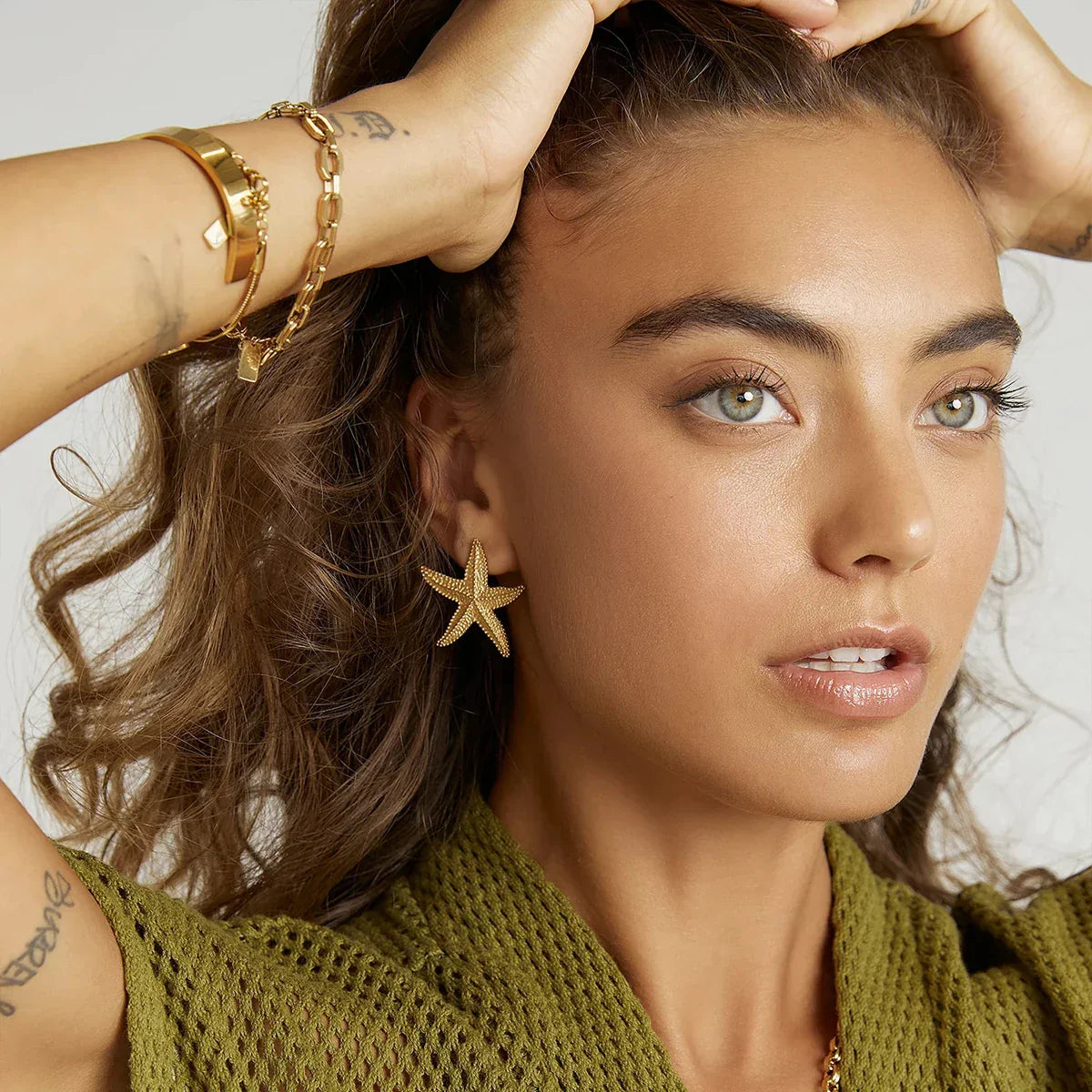 ARIA™ | Boucles d’Oreilles Étoile de Mer