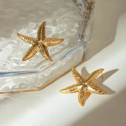 ARIA™ | Boucles d’Oreilles Étoile de Mer