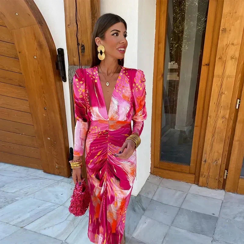 Emilia - Robe Maxi Élégante