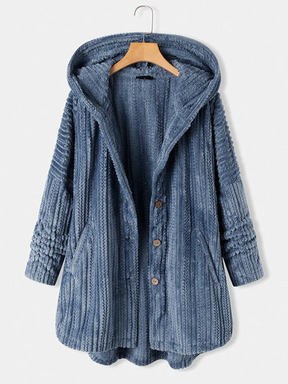 Manuela™ - Manteau d'hiver à revers