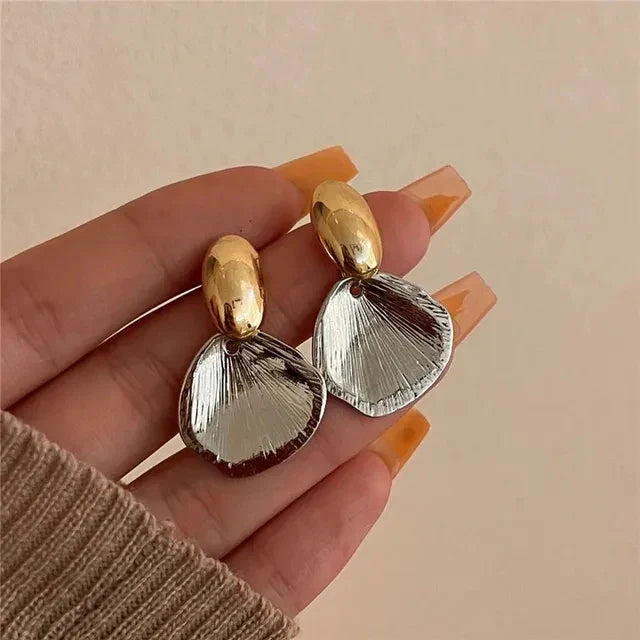 AVA™ | Boucles d’Oreilles Clous Bicolores