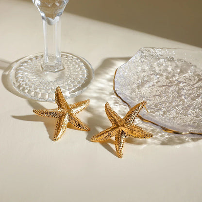 ARIA™ | Boucles d’Oreilles Étoile de Mer