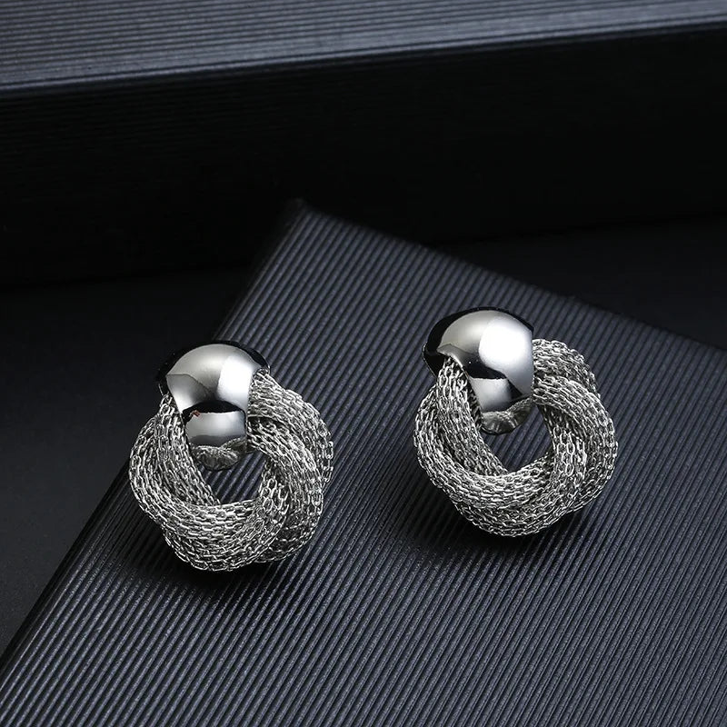 LUNA™ | Boucles d’Oreilles Twist