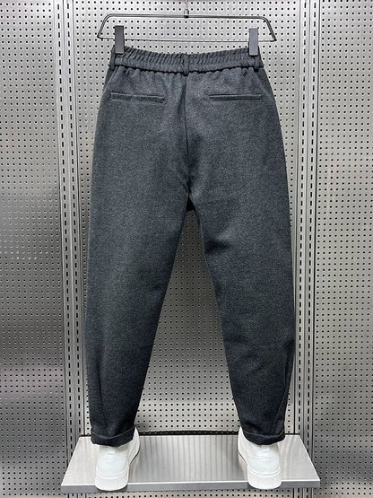 Knox - Pantalon à effet chiné