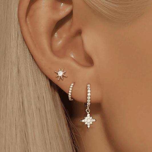 STELLA™ | Set de Boucles d’Oreilles Étoile