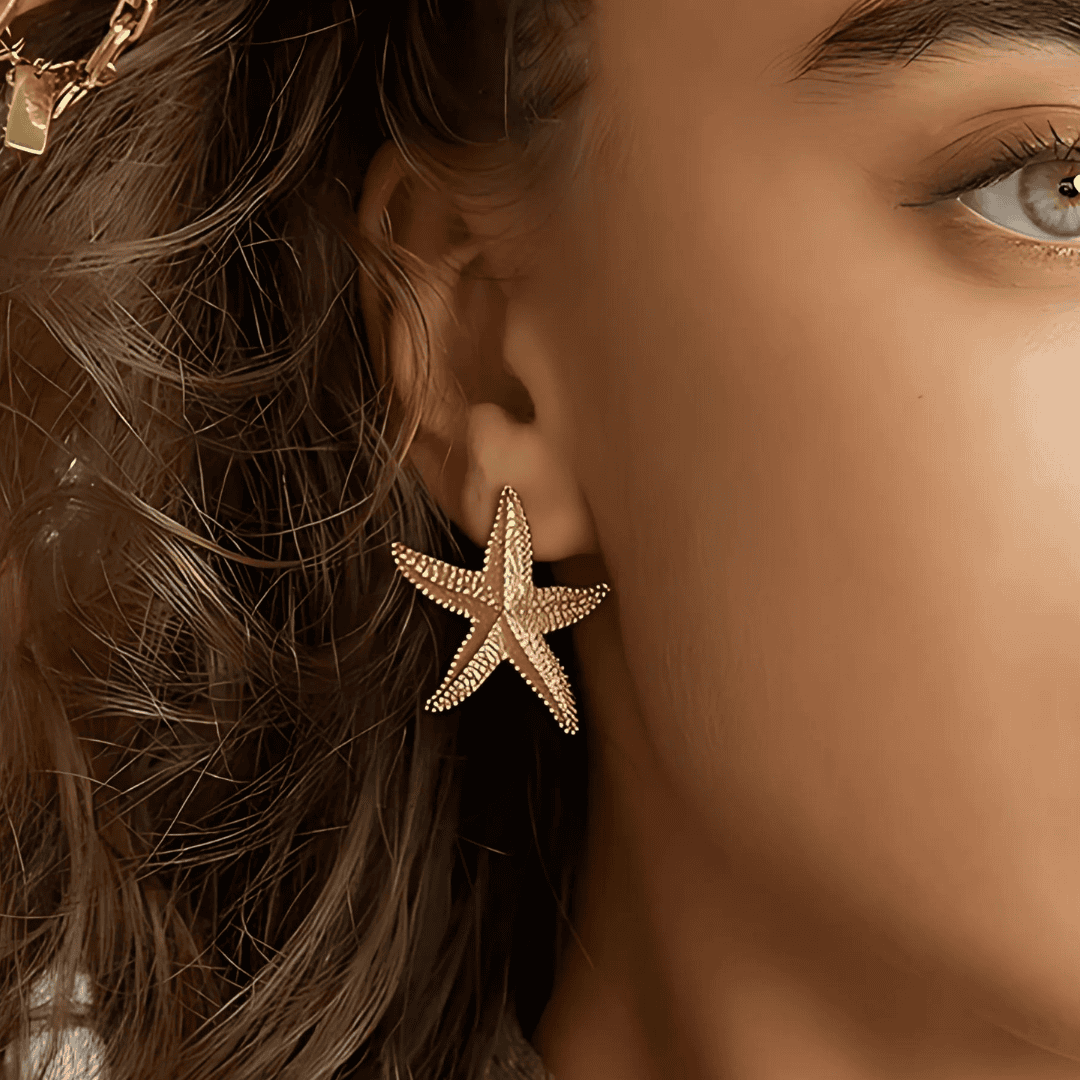 ARIA™ | Boucles d’Oreilles Étoile de Mer