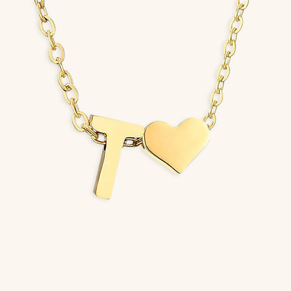 Ria™ | Collana con cuore e iniziali