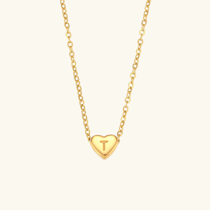 Hart™ | Collier avec Pendentif Cœur et Initiale