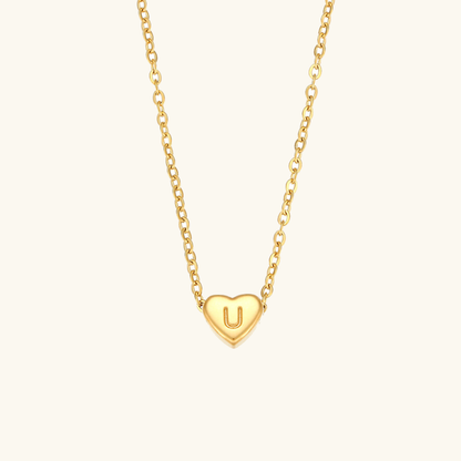 Hart™ | Collier avec Pendentif Cœur et Initiale